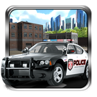 Police Car Parking 3D-icoon