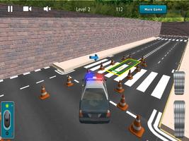 Police Car Parking 3D syot layar 1
