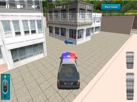 Police Car Parking 3D syot layar 2