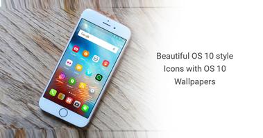 Os 10 Theme and Launcher Poster