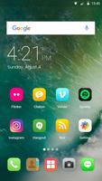 Os 10 Theme and Launcher captura de pantalla 3