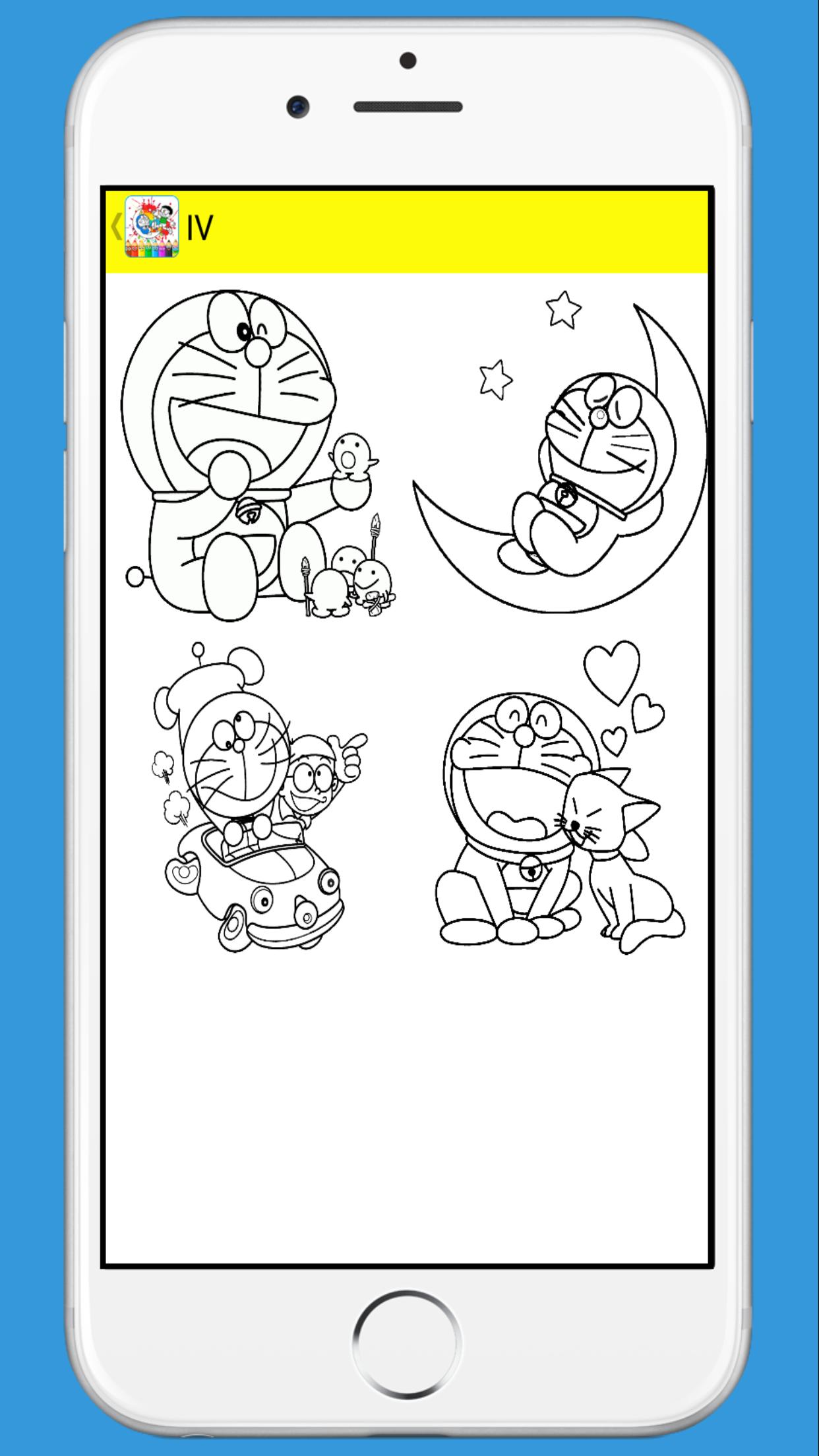 Doraemon Coloring Page For Kids For Android Apk Download