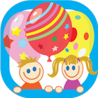 Balloon Smasher For Kids ไอคอน