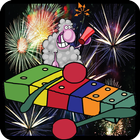 Funny Fireworks Xylophone Zeichen