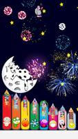 Funny Fireworks Xylophone Poster