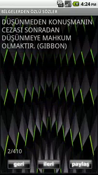 Screenshot 2 for BİLGELERDEN ÖZLÜ SÖZLER