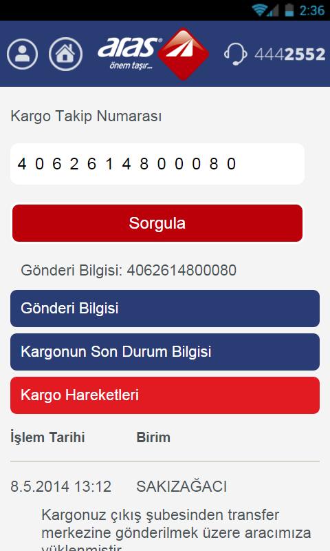 aras kargo mobil uygulama pour android telechargez l apk