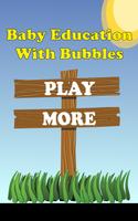 Education Bubbles for Toddlers الملصق