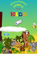 Poster Educational Animals For Kids
