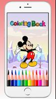 Coloring Book Mickey of Minnie poster