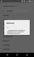 Reverse Dictionary Cartaz