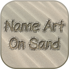 Name Art On Sand icône