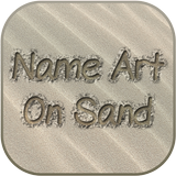 Name Art On Sand icon