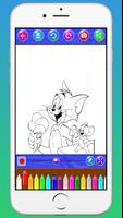 Tom & Jerry Coloring Books ảnh chụp màn hình 1