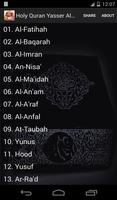 Holy Quran Yasser Al Dossari स्क्रीनशॉट 3