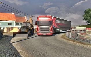 Truck Euro Driver Roads 2017 captura de pantalla 2