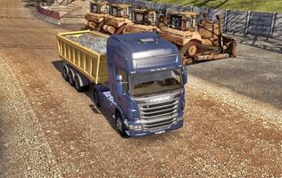 Truck Euro Driver Roads 2017 captura de pantalla 3