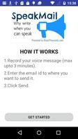 SpeakMail by ReadTheWords.com پوسٹر
