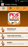 Pos Laju Tracking Number 海報