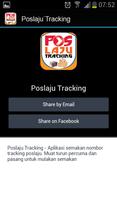 Pos Laju Tracking Number 截圖 3