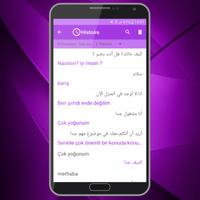 Arabic-Turkish Translator captura de pantalla 3