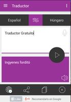 Traductor Húngaro Español screenshot 1