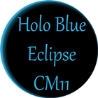 Holo Blue Eclipse CM11 Lite ikona