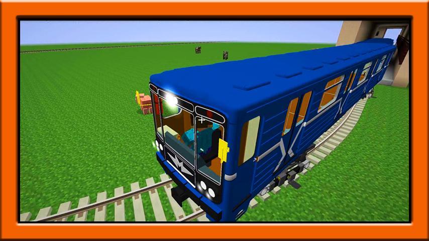 Train Mod For Minecraft Pe For Android Apk Download