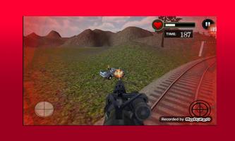 3D Train Sniper Shoot 2017 imagem de tela 1