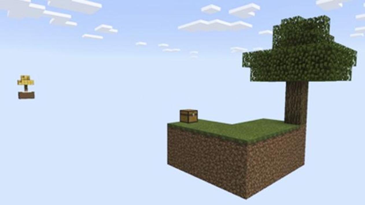 Lucky Block Tree - Skyblock для Minecraft PE скриншот 7.