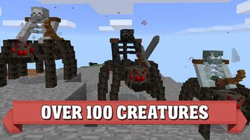 Creatures mod for Minecraft PE Plakat