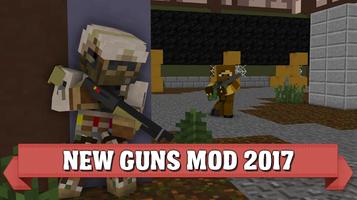 Guns mod for Minecraft pe 2017 Affiche