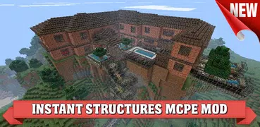 Download Instant Structures Mod For Minecraft Pe 1 3 6 Latest Version Apk For Android At Apkfab