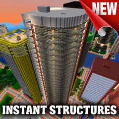 Instant Structures mod for Minecraft PE APK download