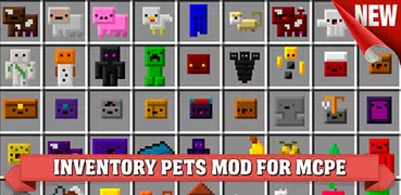 Inventory Pets mod for Minecraft