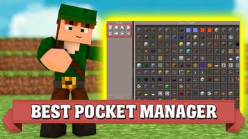 Pocket Manager mod for Minecraft syot layar 3