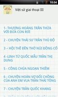 Việt Sử Giai Thoại III تصوير الشاشة 3