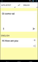 traduzir Português para Inglês 海报