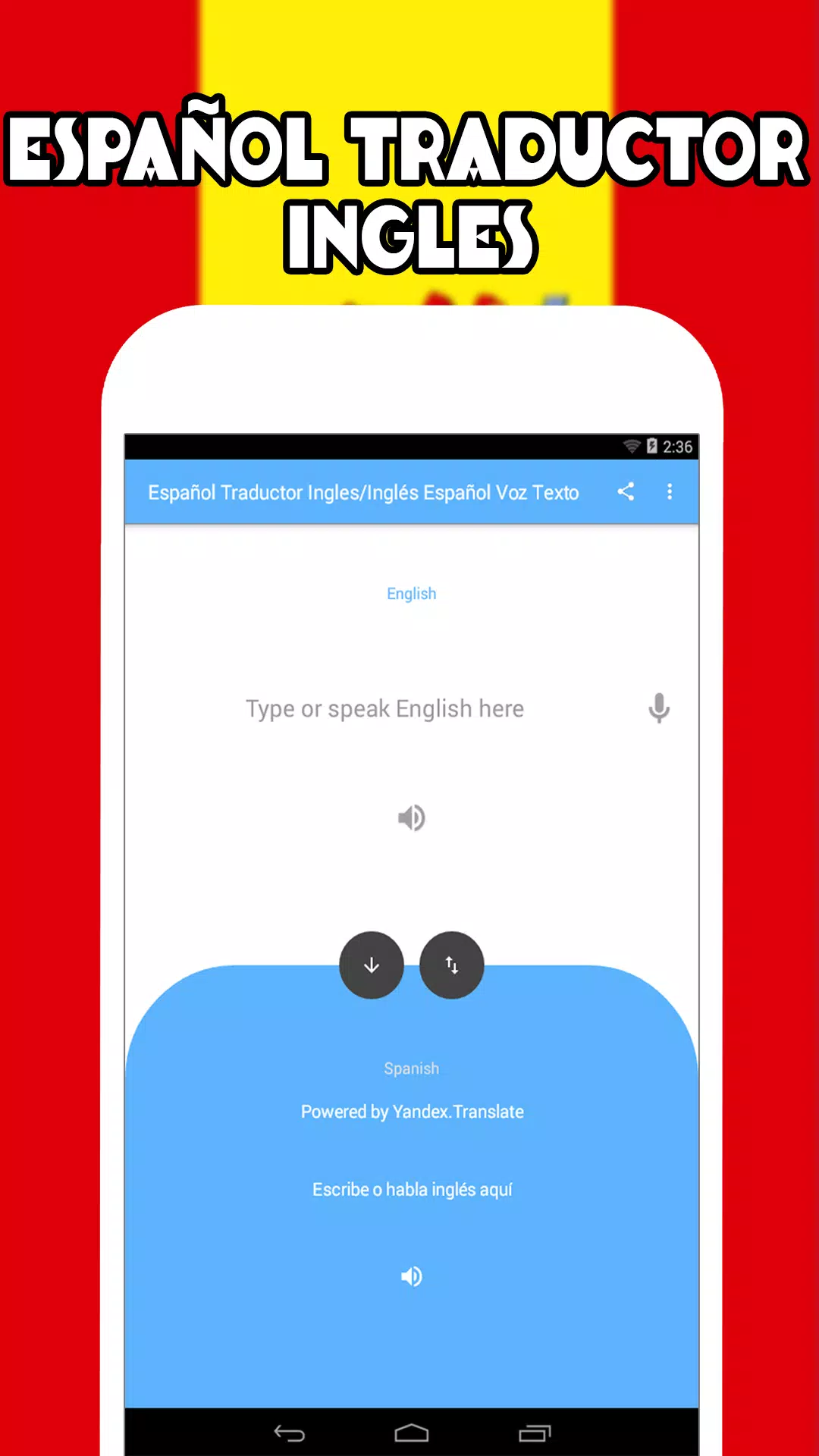 Español Traductor Ingles/Inglés Español Voz Texto APK do pobrania na  Androida