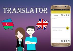 Azerbaijani To English Translator Poster