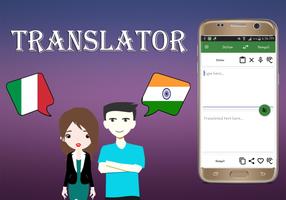 Italian To Bengali Translator पोस्टर