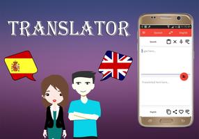 Spanish To English Translator Cartaz