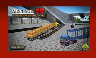 Transporter Plane 3D - Transport de camions Affiche