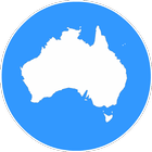 Travel Australia-icoon
