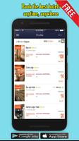 Cheap Hotel Booking Mobile App plakat
