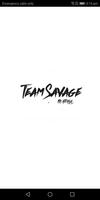 Team Savage Fit Apparel Affiche
