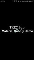 Trec2go–Material Supply Visual Affiche