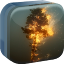 Tree on Fire Live Wallpaper APK