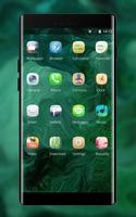 Dark green natural Abstract theme art screenshot 1