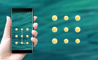 Dark Green Feather lock theme emotion life ảnh chụp màn hình 2